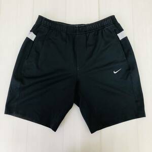 k0649 美品 NIKE ナイキ ショートパンツ SPHEE DRY ウエストゴム ポケット ロゴ刺 グレー メンズ カジュアル スポーティーチックスタイル