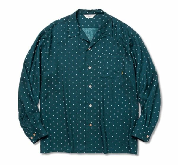 CALEE Rhombus dot pattern shirt