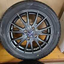 ブリヂストン BLIZZAK VRX3 ブリザック 165/55R15 & WEDS ヴェルヴァ スポルト ツー 15×4.5J+45 PCD100 4穴 ハブ径 73mm ディープメタル_画像3