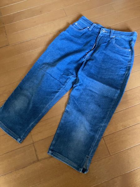デニム ジーパン 七分丈