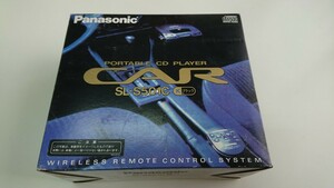 ☆激レア 当時物PanasonicポータブルCDプレーヤー カーアダプターセットSL-S501C希少 新品未使用品☆