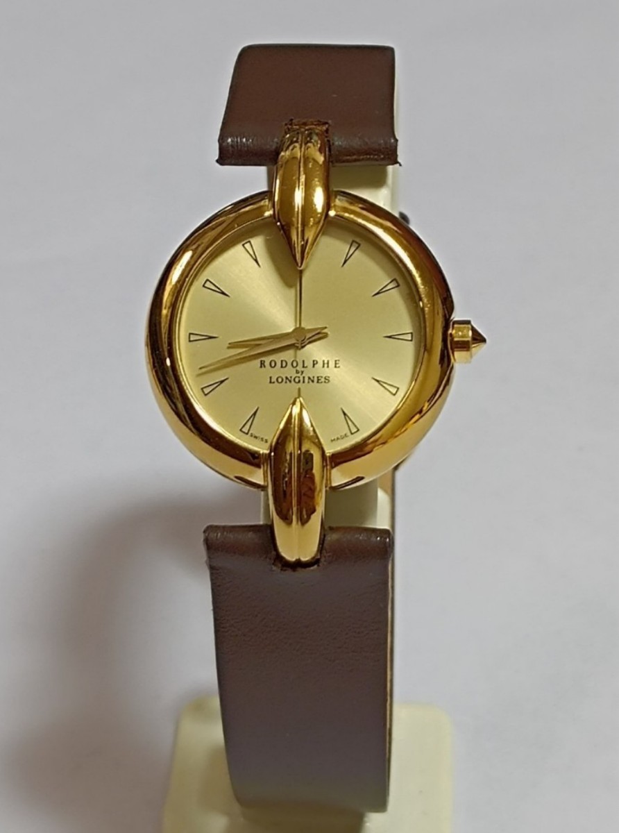 美品 稼働品 RODOLPHE by LONGINES レディース腕時計-
