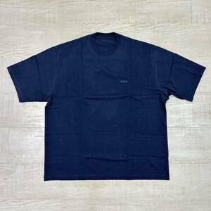 23ss 2023 未使用 Ennoy エンノイ 3PACK T-SHIRT ロゴ Tシャツ LOG TEE ネイビー 系 サイズ L / 1枚のお値段です。3枚セットではないです。