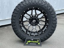 新品 タイヤホイールセット XF OFFROAD XF222 20x10 pcd135 pcd139.7 6穴 ATTURO MT 285/50R20 サーフ プラド タコマ FJクルーザー F-150_画像5