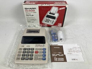 SHARP CS-2626H 12桁プリンタ付き電卓 現状品 計算機 シャープ