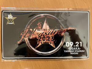 B'z LIVE-GYM Pleasure 2023 -STARS- 9月21日　メモリアルプレート　新品未開封