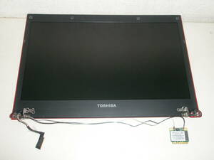 液晶パネル 無線LANカード付 東芝 R730/E 美品 表示良好 R730/B R731/B R731/C R731/D R731/E R732/F R732/G R732/H RX3 