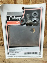 colony コロニー　ジェネレーターマウントハードウェアkit ビンテージハーレー　ナックル　パン　サイドバルブ　オリジナル　ボバー_画像1