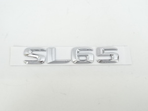 ★ベンツ メッキ リア トランク エンブレム スチール 山型 SL65