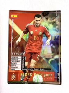 WCCF 2013-2014 ペドロ・ロドリゲス Panini 13-14 スペイン代表