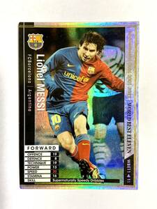 WCCF 2008-2009 リオネル・メッシ WBE Panini 08-09 バルセロナ