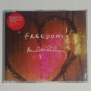 CD★PAUL McCARTNEY「FREEDOM / FROM A LOVER TO A FRIEND」3Tracks ポール・マッカートニー