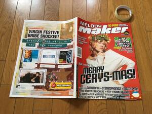 ★クリスマス 1998 洋楽 ペーパー 洋雑誌 MELODY MAKER .....