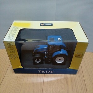 UNIVERSAL HOBBIES【1:32　NEW HOLLAND　T6.175】 ユニバーサルホビー 京商 トラクター　ミニカー 1/32