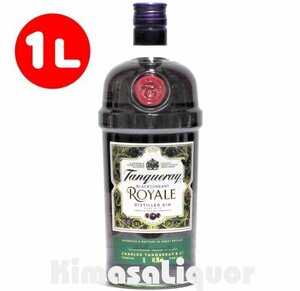 タンカレー ジン ブラックカラント ロイヤル 並行品 41.3度 1000ml (1L)