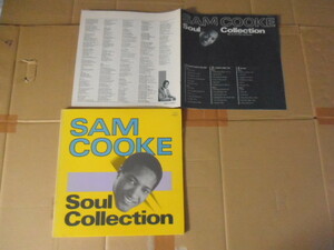 LP Sam Cooke「SOUL COLLECTION」国内盤 RPL-2053～55 (JNL3-8913) 3枚組 帯無し 箱入り 8pのブックレット付き Keen時代を含む36曲を選曲 