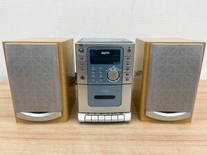 三洋電機 マイクロコンポーネントシステム CDプレイヤー SANYO コンポ オーディオ 音響機器 稼働品 動作品 スピーカー DC-DA81