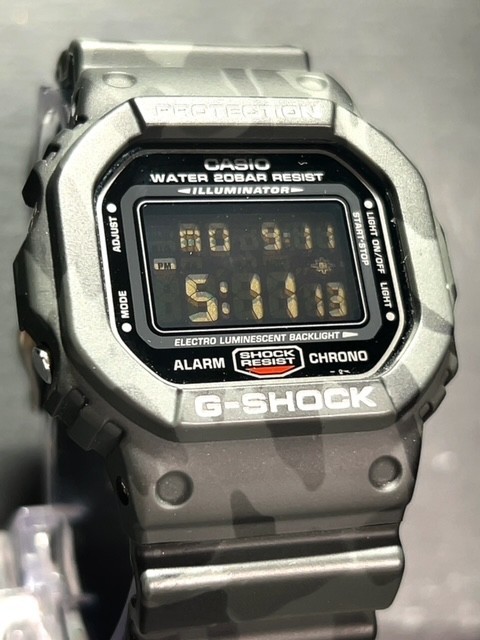 Yahoo!オークション -「g-shock 迷彩 5600」(G-SHOCK) (カシオ)の落札 