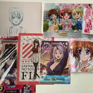 リリカルなのは インフィニットストラトス シロバコ 転スラグッズ クリアファイル