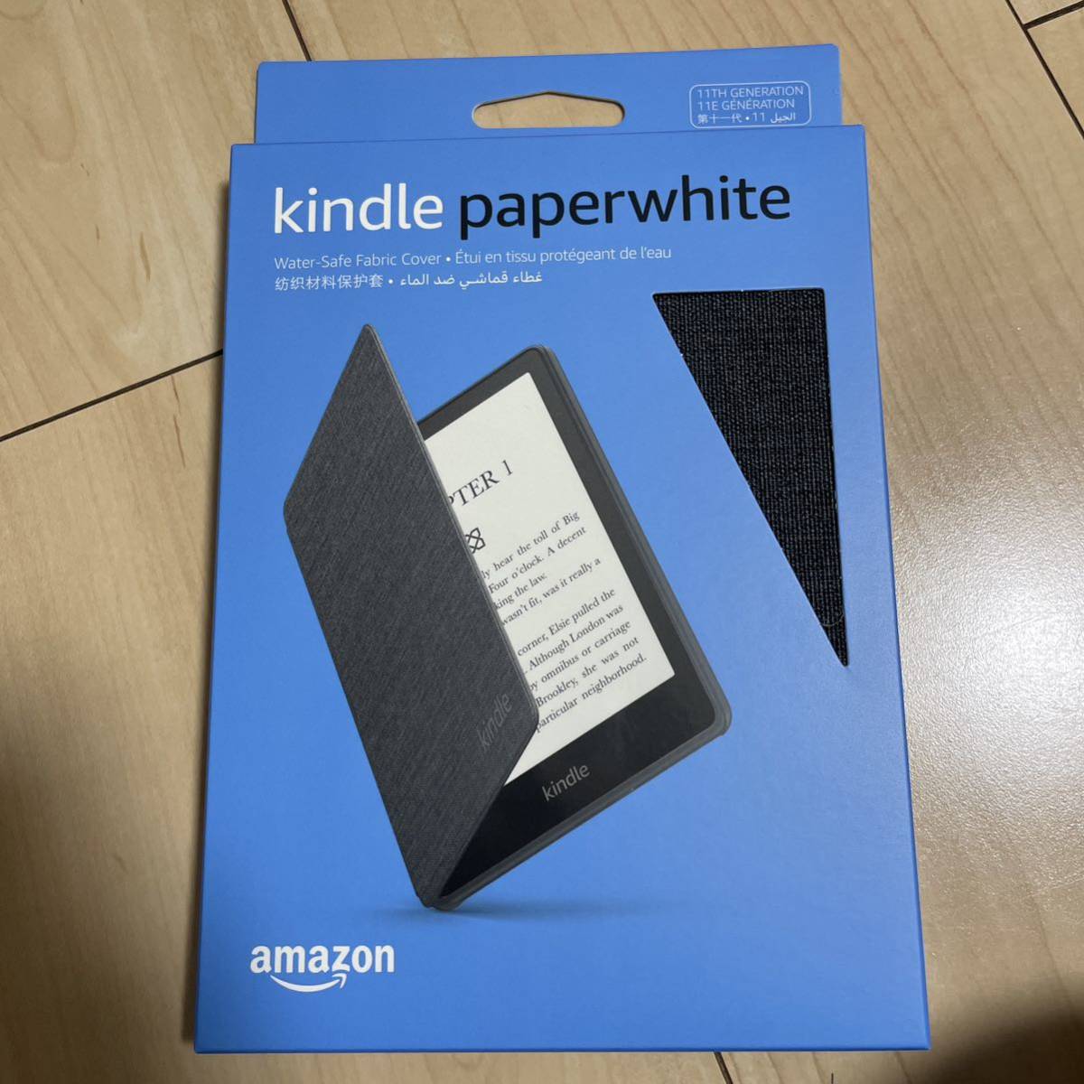 Amazon純正 Kindle Paperwhite用 ファブリックカバー ブラック 第11