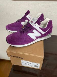 NEW BALANCE UK製 M576 新品 30周年記念　オールスエード　パープルxホワイト限定　26cm ニューバランス