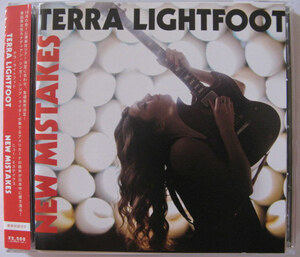 送料込み◆CD◆TERRA LIGHTFOOT／ニュー・ミステイクス◆帯有り国内盤