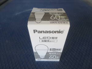 Panasonic LDA7L-G/E/W A LED電球 広配光タイプ 60W形 810lm 7.3W 電球色 E26 新品未開封