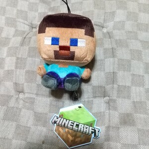 ※マインクラフト デフォルメマスコット スティーブ MINE CRAFT タグ付き