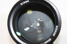 Nikon Ai-S NIKKOR 85mm F1.4 ニコン_画像7