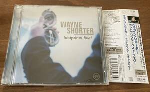 国内帯付 WAYNE SHORTER / FOOTPRINTS LIVE / BRIAN BLADE JOHN PATITUCCI DANILO PEREZ ウェインショーター