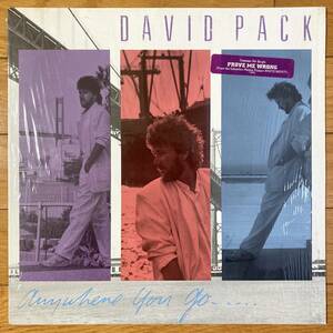 ■David Pack■Anywhere You Go....■デヴィッド・パック■1-25336■AOR■Ambrosia■Michael McDonald■James Ingram