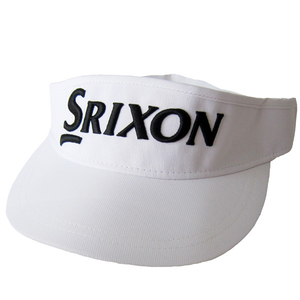  новый товар бесплатная доставка Srixon SRIXON Golf Performance козырек белый свободный размер (hat233)