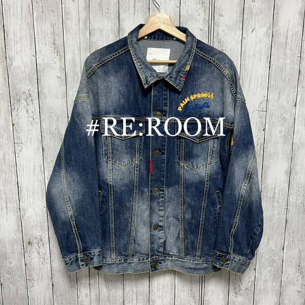 #RE:ROOM エンブロイダリービッグデニムジャケット！ビッグシルエット！