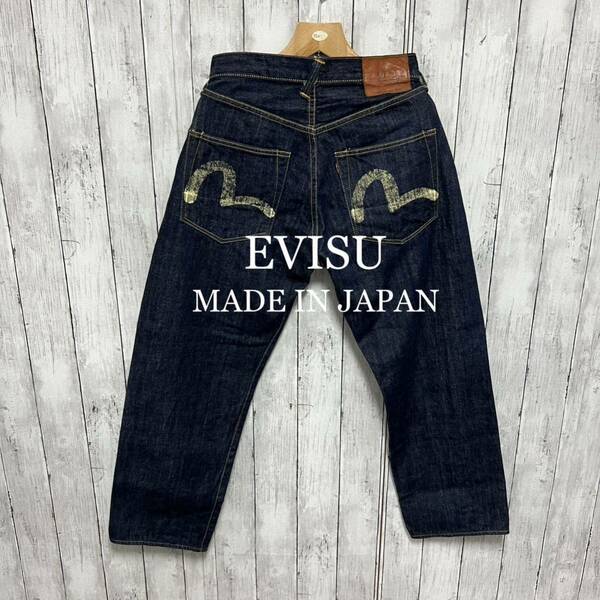 美品！EVISU 2001 セルビッチデニム！赤耳！日本製！W30