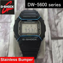 G-SHOCK DW-5600・GW-M5610系 バンパープロテクター　ブルー_画像2