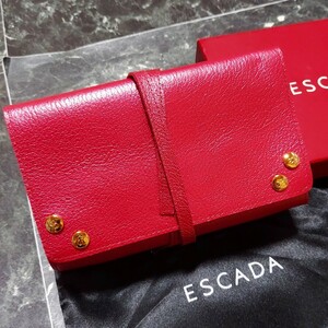 箱、保存袋付き　エスカーダ　ESCADA　ジュエリーケース