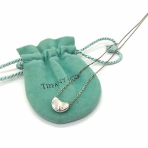 TIFFANY & Co. ティファニー エルサペレッティ ビーンズ ネックレス 3.0g SV925 良品 M10211