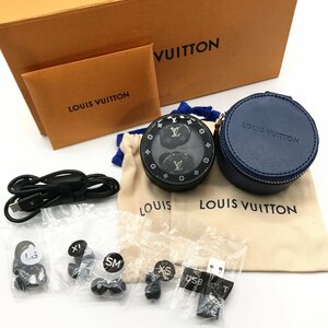 Louis Vuitton Wireless Earphone QAB140 Horizon Earbuds Fluorescent Yellow  W/Box