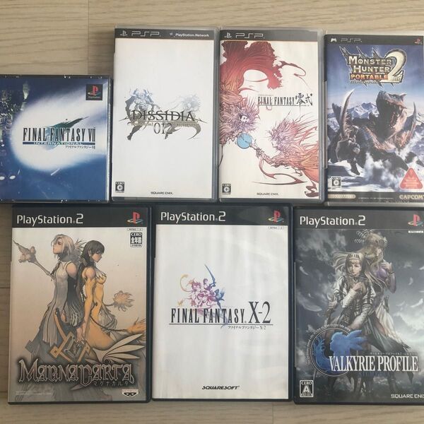 ゲームソフト ff マグナカルタ ヴァルキリープロファイル モンスターハンター