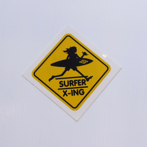 ★ハワイ直輸入★SURFER X-ING ステッカー＜サーフ・アンド・シー＞Surf N Sea／サーフンシー／ノースショア／ハレイワ／Northshore＜S＞