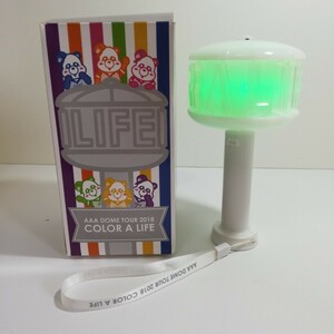 AAA DOME TOUR 2018 COLOR A LIFE dome Tour 2018 penlight handy light operation verification ending 