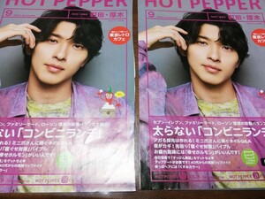 横浜流星　新聞　HOT PEPPER 切り抜き《映画/線は、僕を描く》ビラ　まとめて