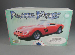 PIRANHA MODELS ピラニアモデルズ 1/43 FERRARI 250GTO SPYDER SWB CH3919GT メタルキット 未組立！P28 ! レア！