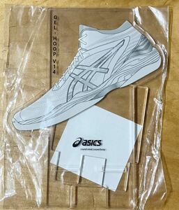 asicx アシックス GELHOOP V14 スニーカー　アクリルスタンド ノベルティ　非売品　MIZUNO ミズノ