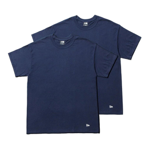 ニューエラ S/S Tシャツ 2-Pack ネイビー ネイビー S 1セット [M便2.5] [M便 1/1]