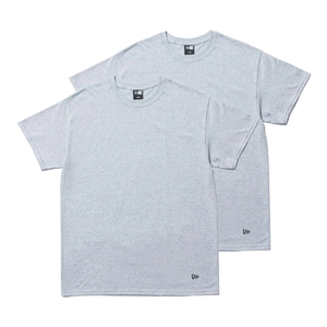 ニューエラ S/S Tシャツ 2-Pack グレー グレー S 1セット