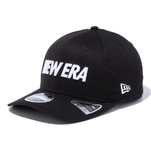 ニューエラ 9FIFTY ストレッチスナップ ワードマークロゴ ブラック ホワイト 1個 New Era 950SS WMLOGO BLK WHI 23J