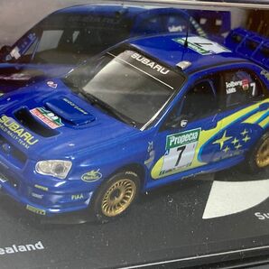 デアゴスティーニ ラリーカーコレクション スバル インプレッサ WRC 2003 1/43