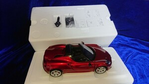 1/18 AUTOart オートアート Alfa Romeo 4C SPIDER 70142 COMPETITION RED アルファロメオ 4C スパイダー コンペティションレッド タルガ