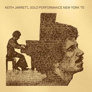 SOLO PERFORMANCE, NEW キース・ジャレット 輸入盤CD